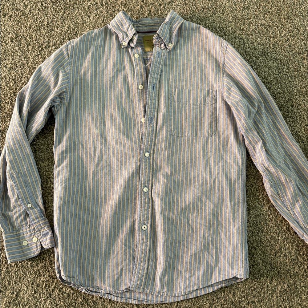 Sonoma Men’s Button Down Casual Dress Shirt